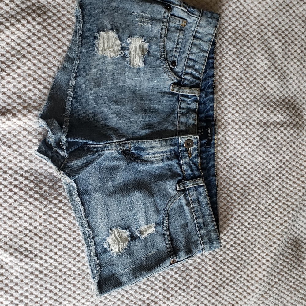 Forever 21 Denim Shorts - Picture 3 of 11